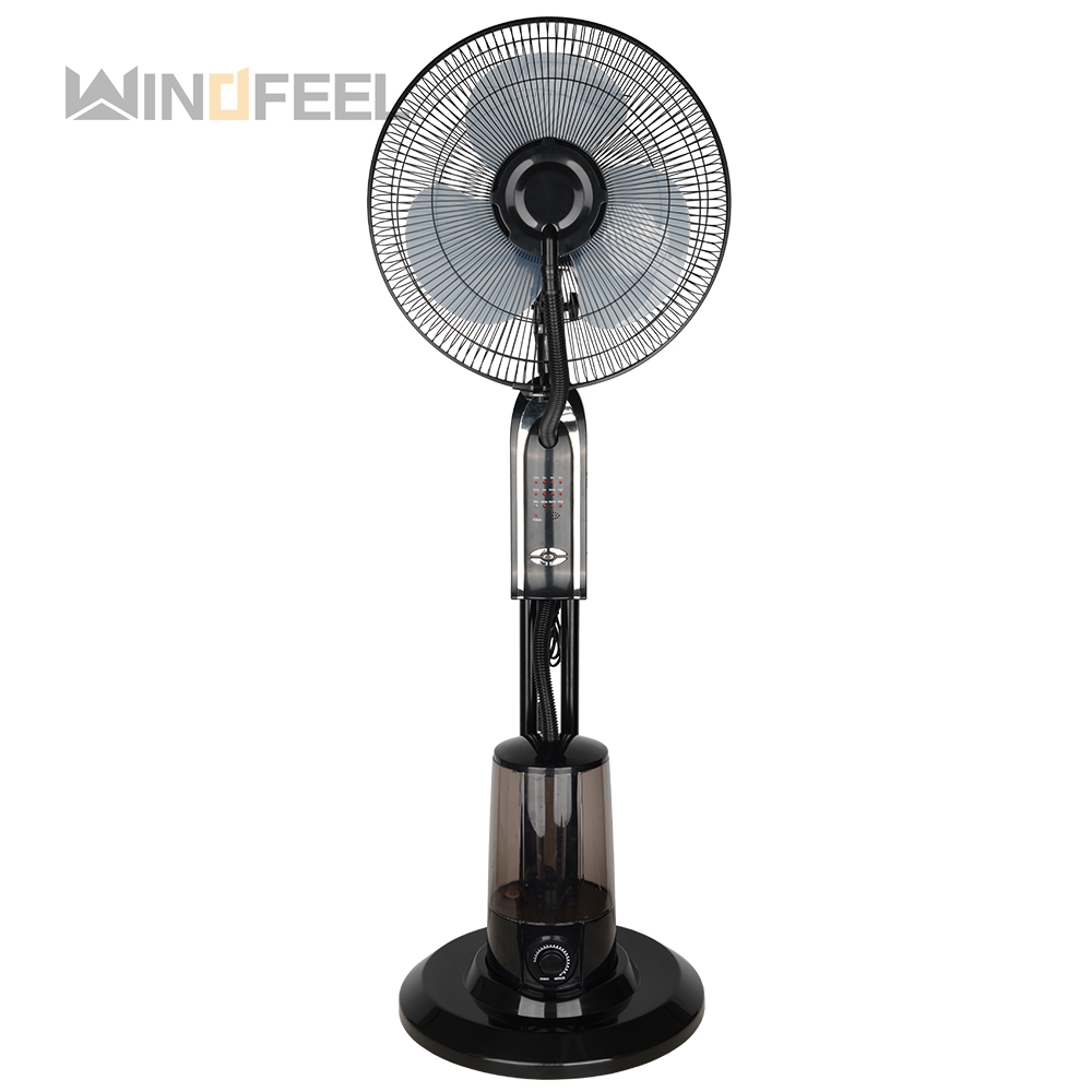 Remote control mechanism 16 18 inch electric industrial standing fan with ice water