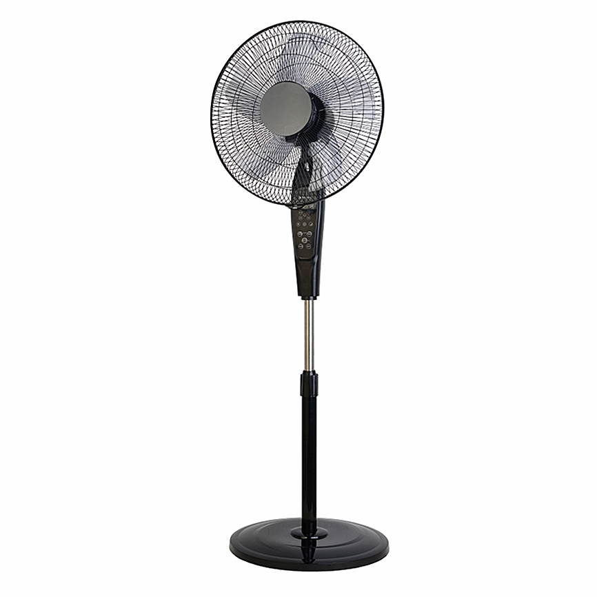 16 inch 18 5 metal as plastic blade 3 speed stand floor fan with touch screen control