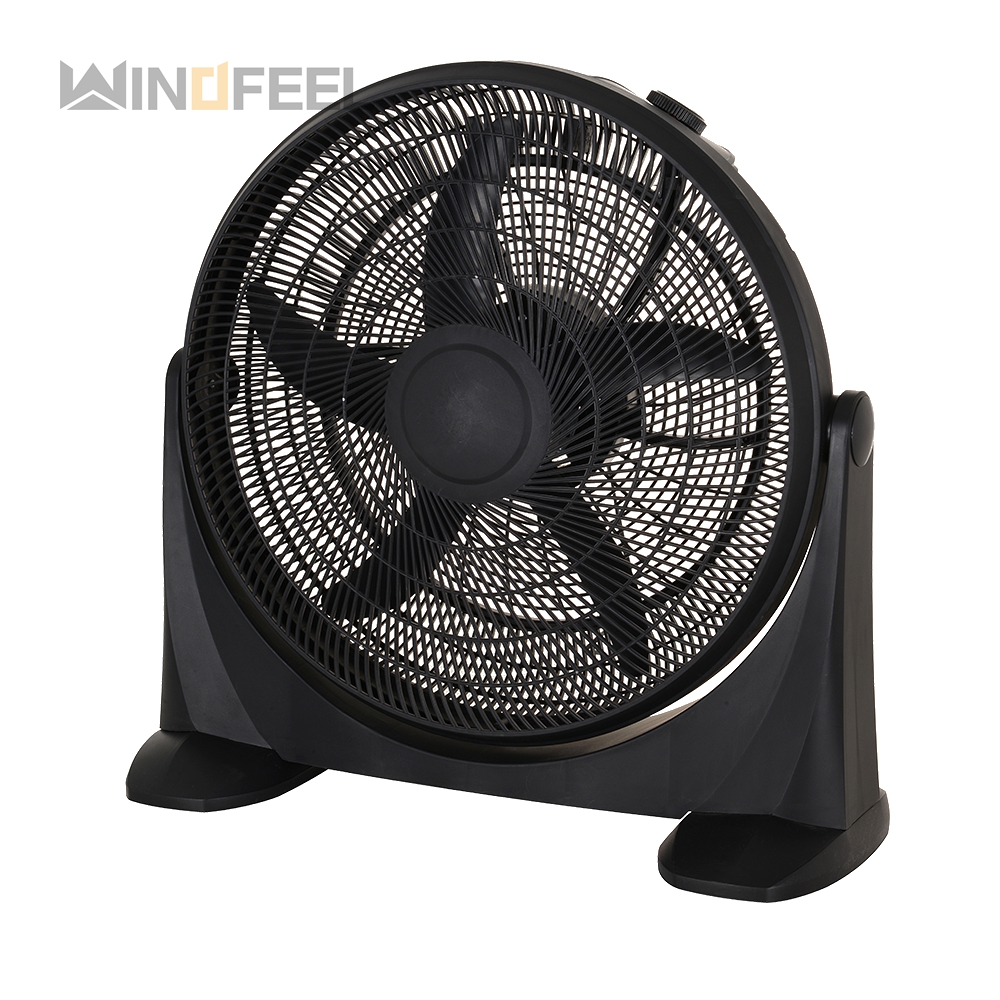 High Velocity 20 inch Plastic Electronic Powerful Cooling Air Commercial box Floor fan