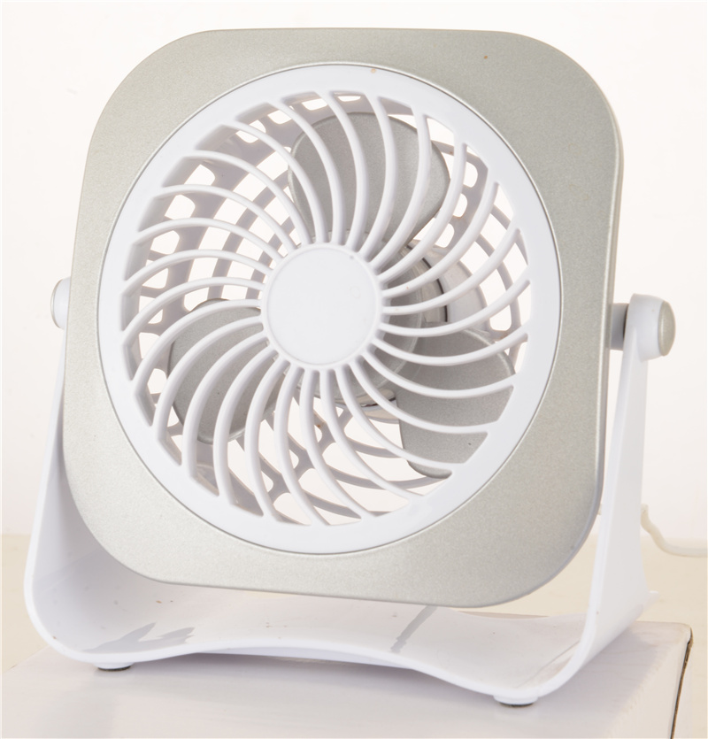 Direction changeable square 6 8 inch 3 plastic white blade table desk stand fan 