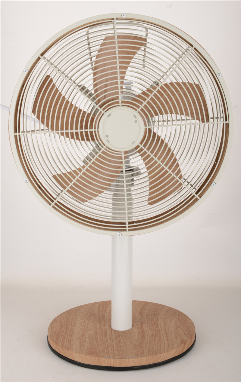 Mechanical speed control 5 plastic gold brown color blade with round base
