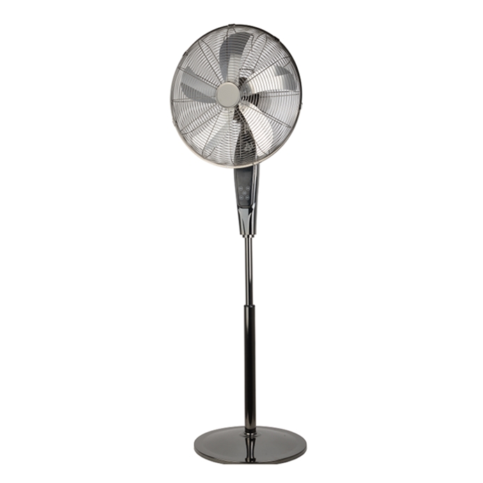 Touch screen speed control timer metal blase 5 stand fan 