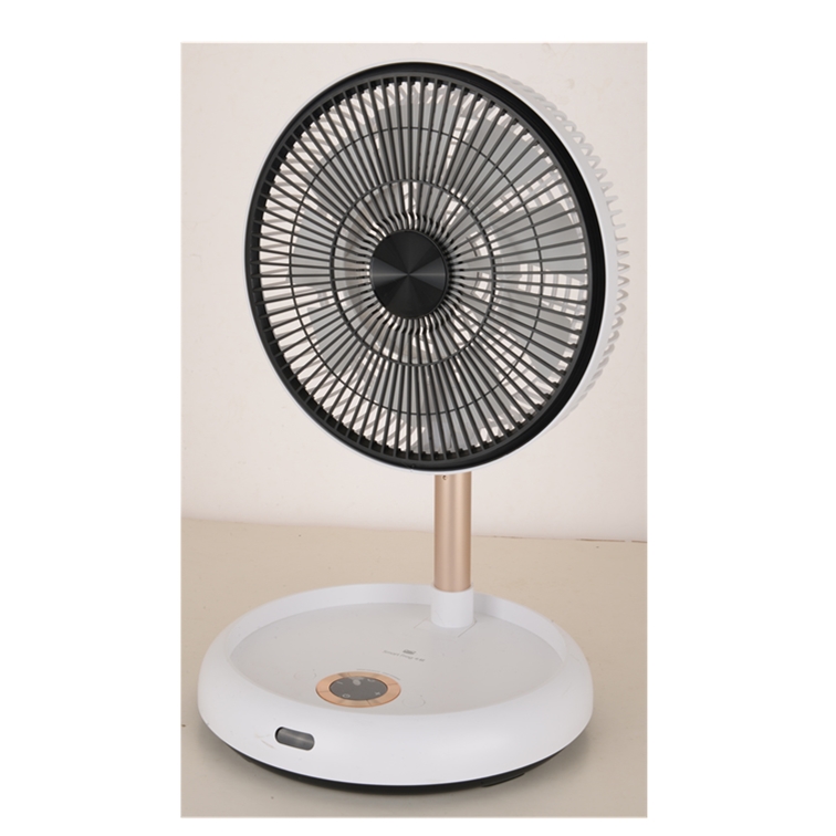 DC frequency conversion intelligent remote control portable electric retractable folding floor table air circulation fan
