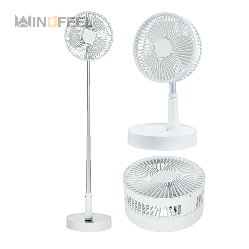 Adjustable height 3 in 1 combination stand floor fan with plastic 3 blade