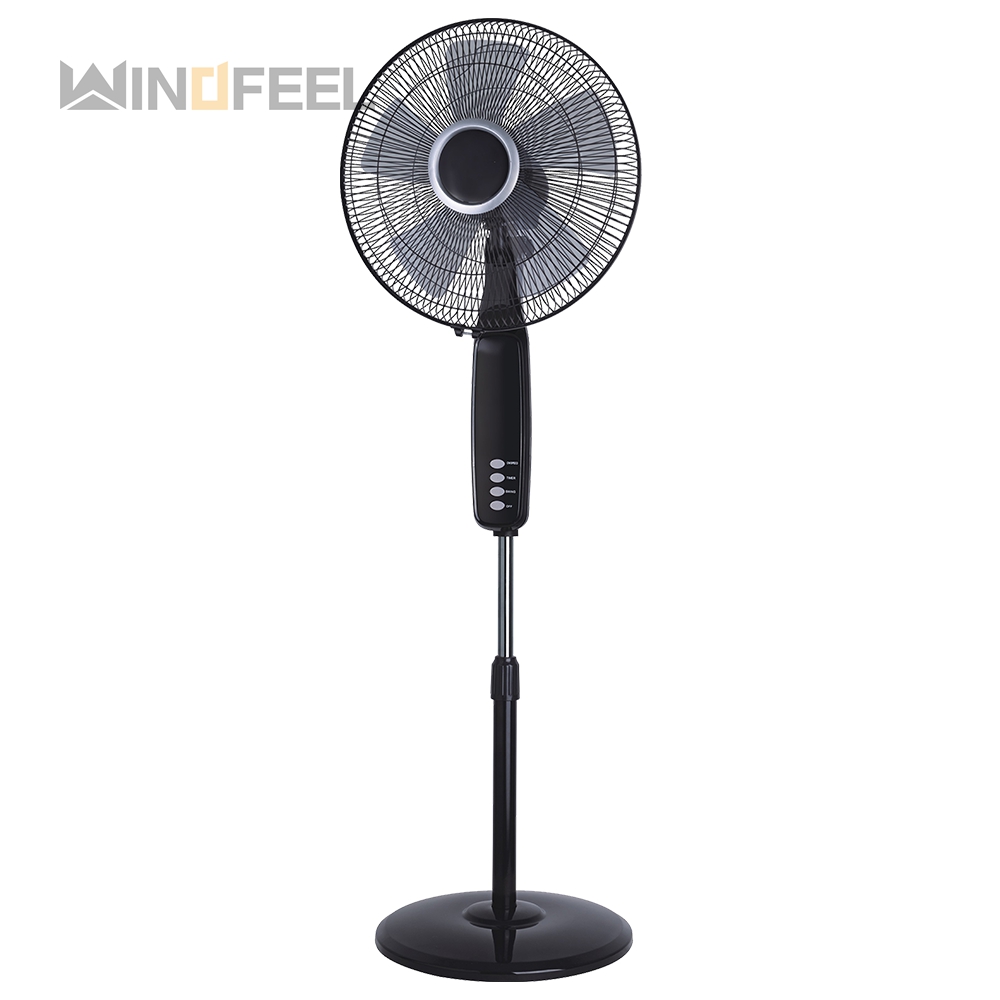 speed 3 5 metal plastic blade stand fan with remote control